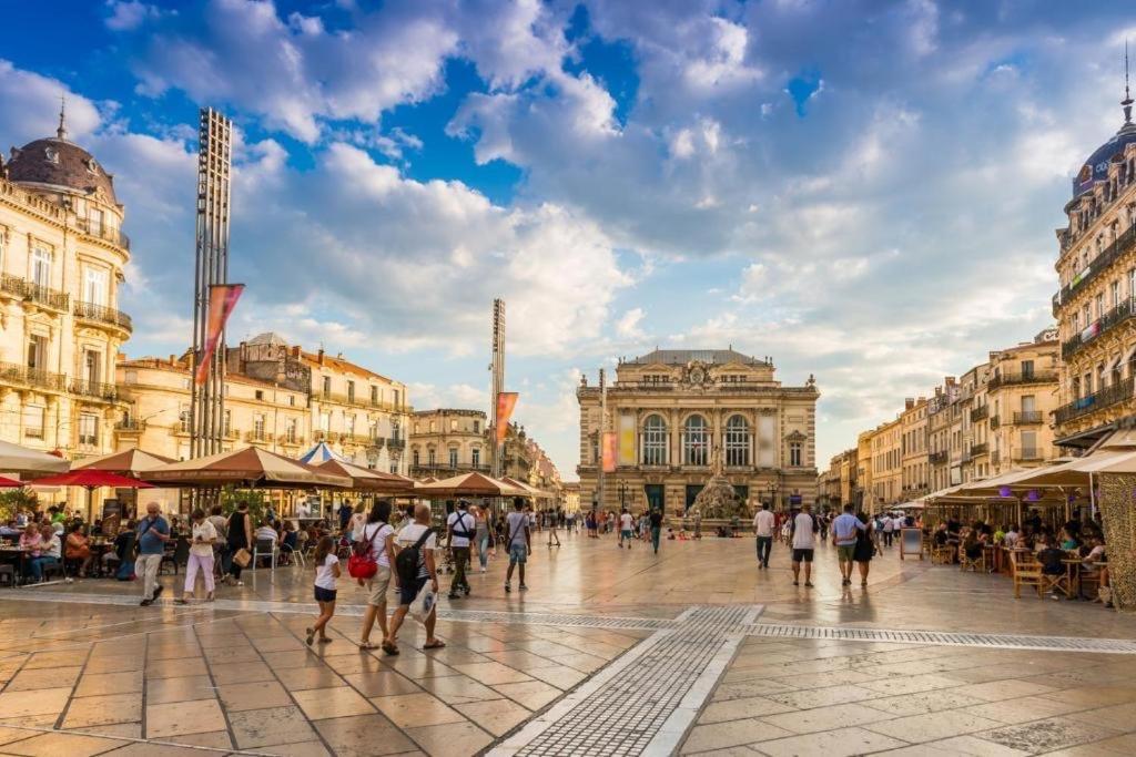 Apartamento Magnifique T3 Quartier Pres D'Arenes Tram Au Pied De L'Immeuble Montpellier Exterior foto
